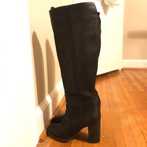 Madden girl knee high black boots
